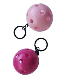 Limited Edition Pink Pickleball Keychain
